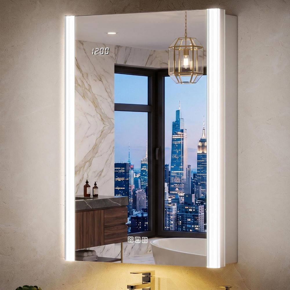 Smart Home Room - 20x32 Verlichte medicijnkastspiegel met verlichting &