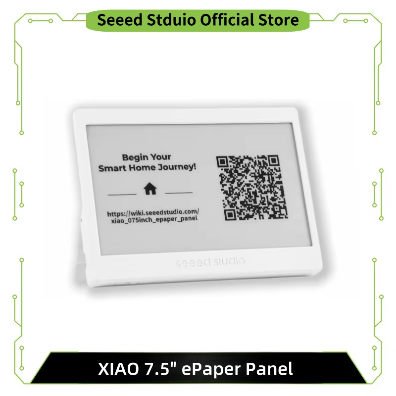 Smart Home Arduino Project - XIAO ESP32 ePaper-paneel 7,5-inch scherm e-inktdisplay