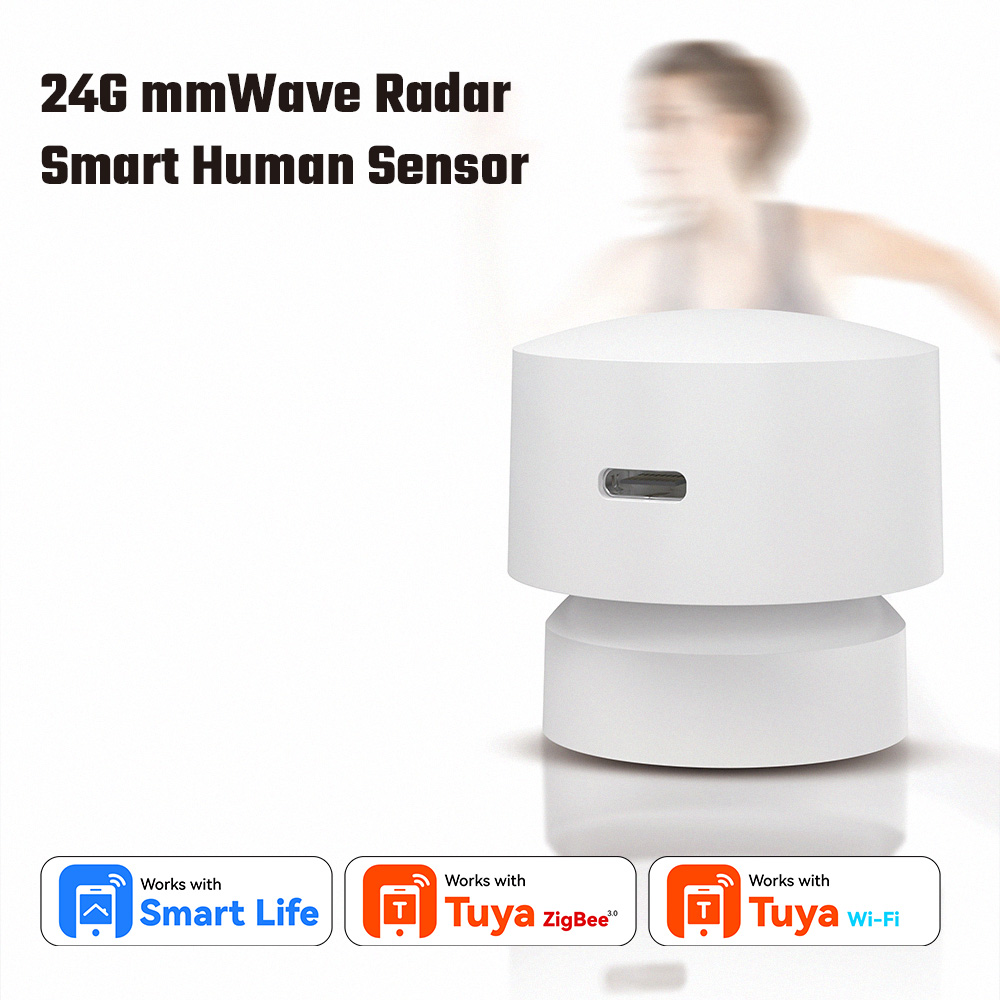Smart Home Retrofit - Zigbee of WiFi slimme aanwezigheidssensor 24G