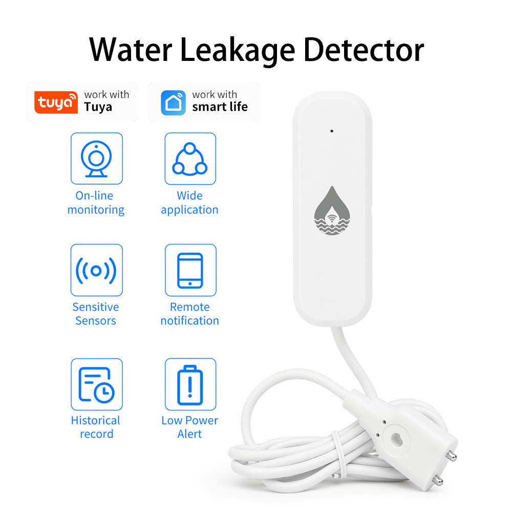 Smart Home News - YFK WiFi/Zigbee Waterlekkage Alarmsensor Tuya Smart