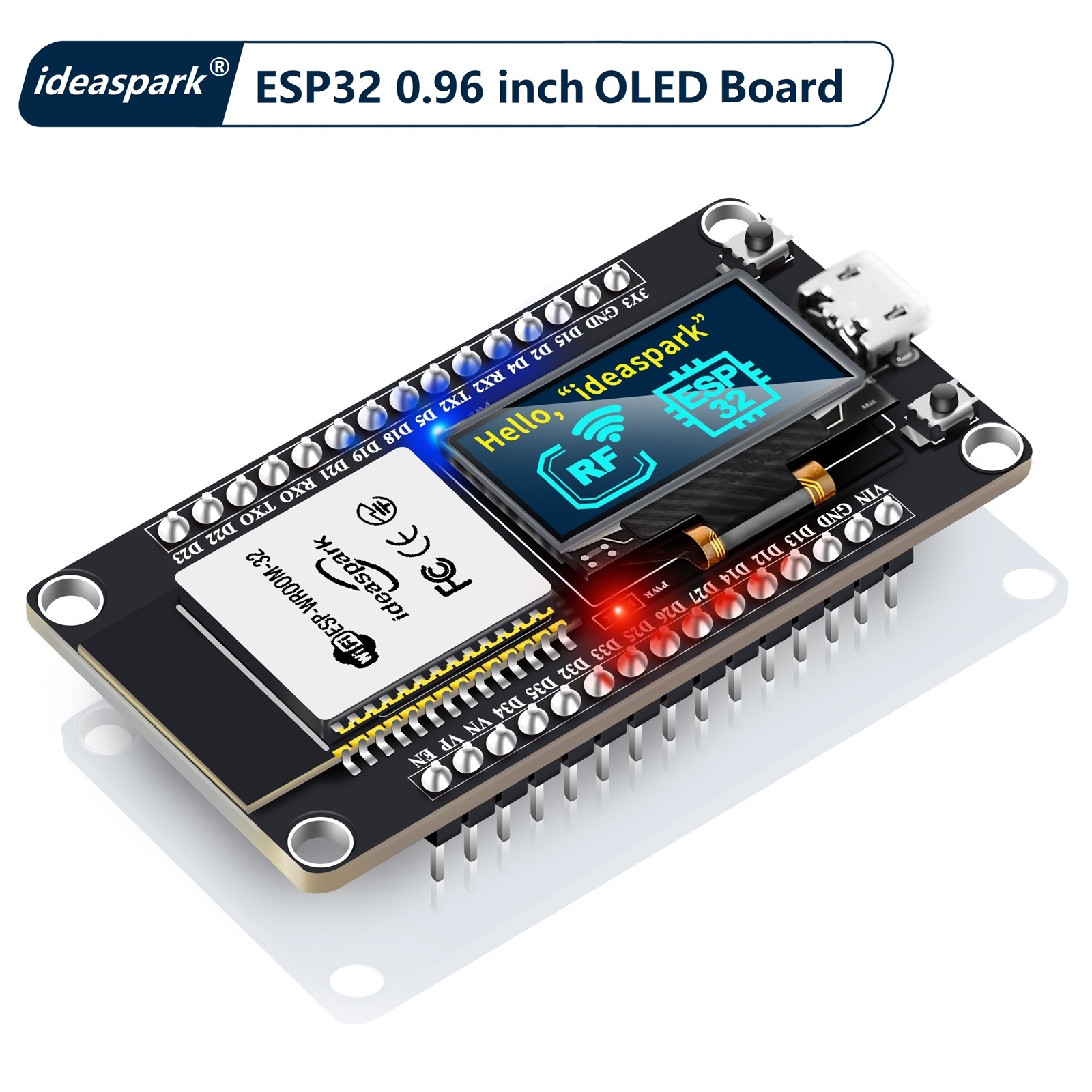 Smart Home Arduino Project - ideaspark ® ESP32-ontwikkelbord met 0,96 inch