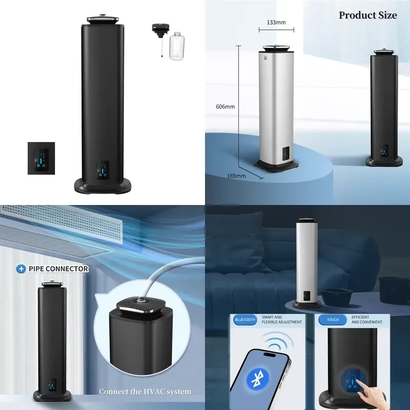 Smart Home Hvac - Hotel Home Waterloze Essentiële Olieverdamper 800ml