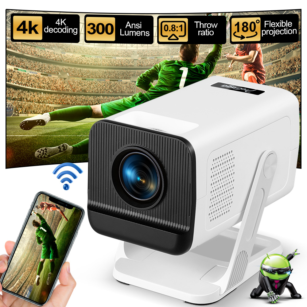 Smart Home Retrofit - ThundeaL PG310 4K Android-projector 300 ANSI