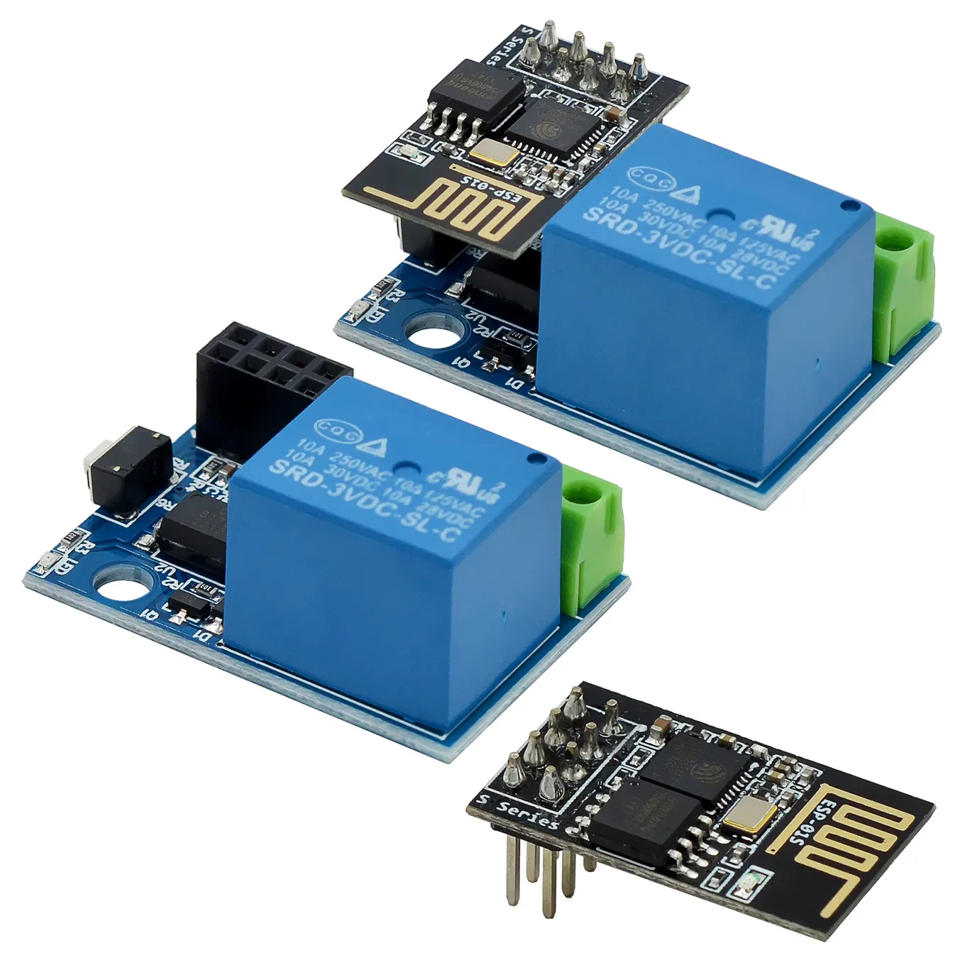 Smart Home Arduino Project - ESP-01S WiFi Relaismodule 5V 10A Smart