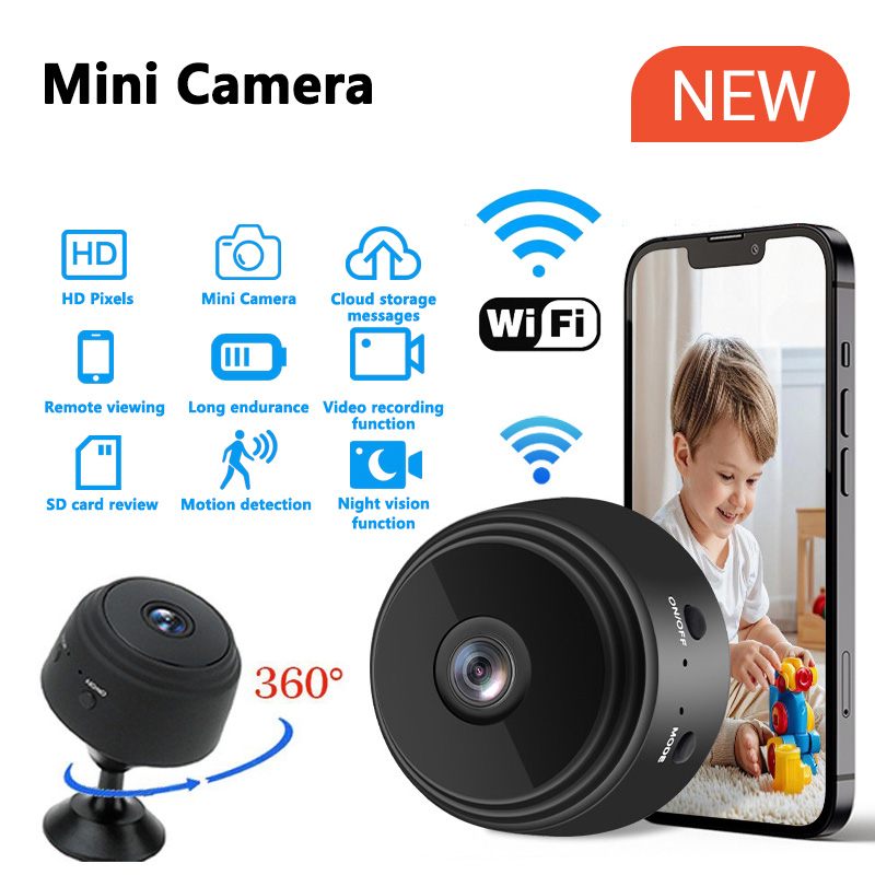 Security Ip Camera - 1080P HD Mini WiFi Camera Babyfoon
