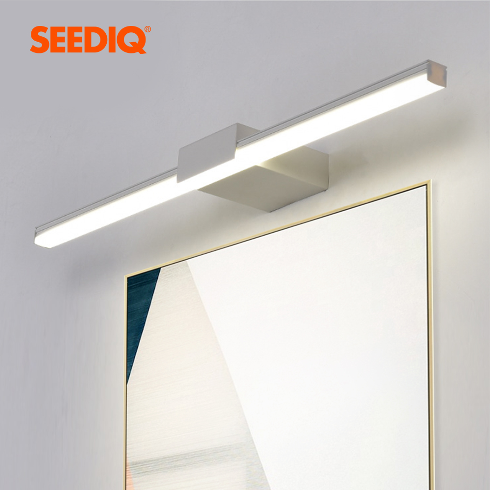 Smart Home Retrofit - Led Badkamer Wandlamp Aluminium Spiegellamp Zwart