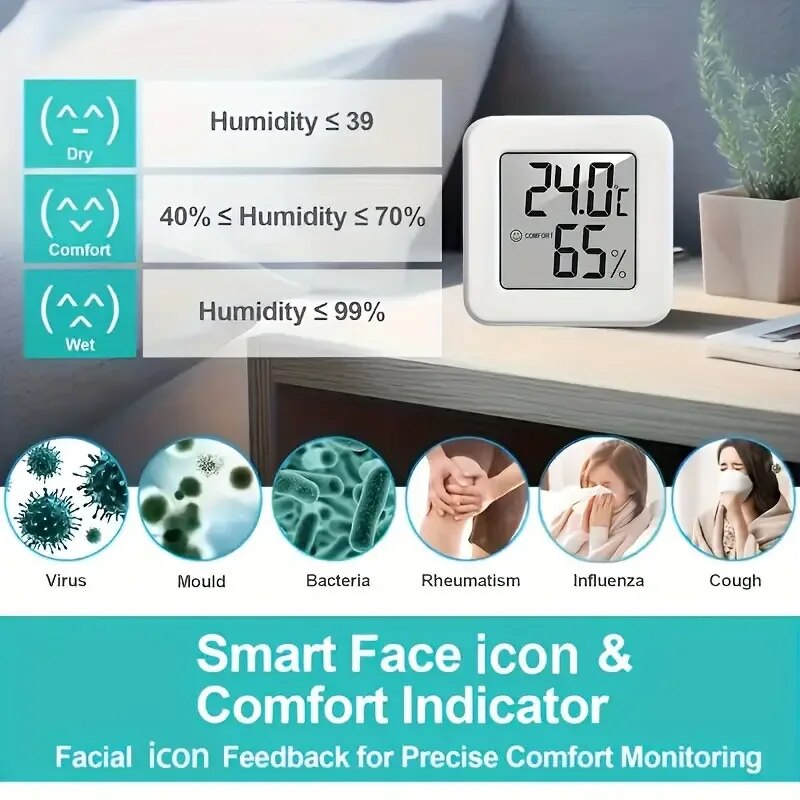 Digitale hygrometerthermometer - Smart Home Room recensie en prijs