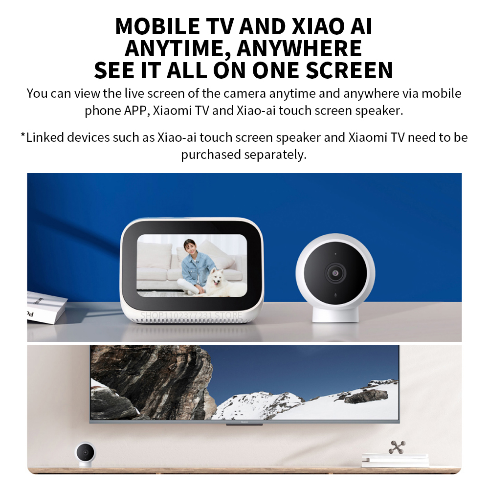Xiaomi Smart IP Camera Standaa - Smart Home Zestaw recensie en prijs