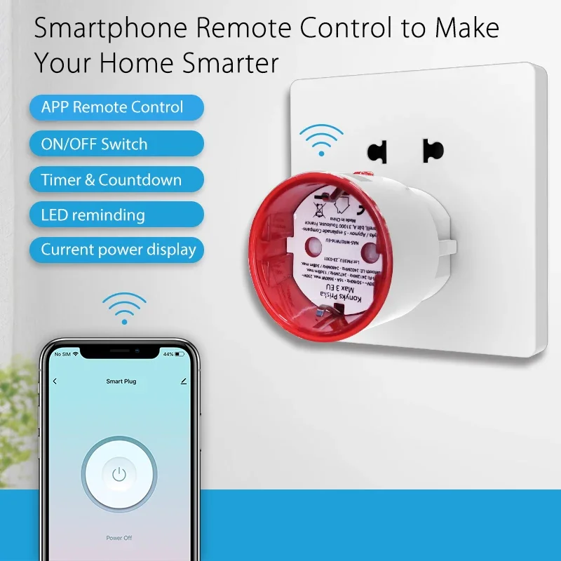 Tuya WiFi Smart Plug Socket EU - Smart Home News recensie en prijs