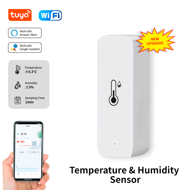 Tuya WiFi temperatuur- en voch - Smart Home News recensie en prijs