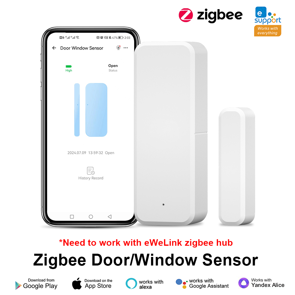 ZigBee Deur Raam Sensor eWeLin - Smart Home News recensie en prijs