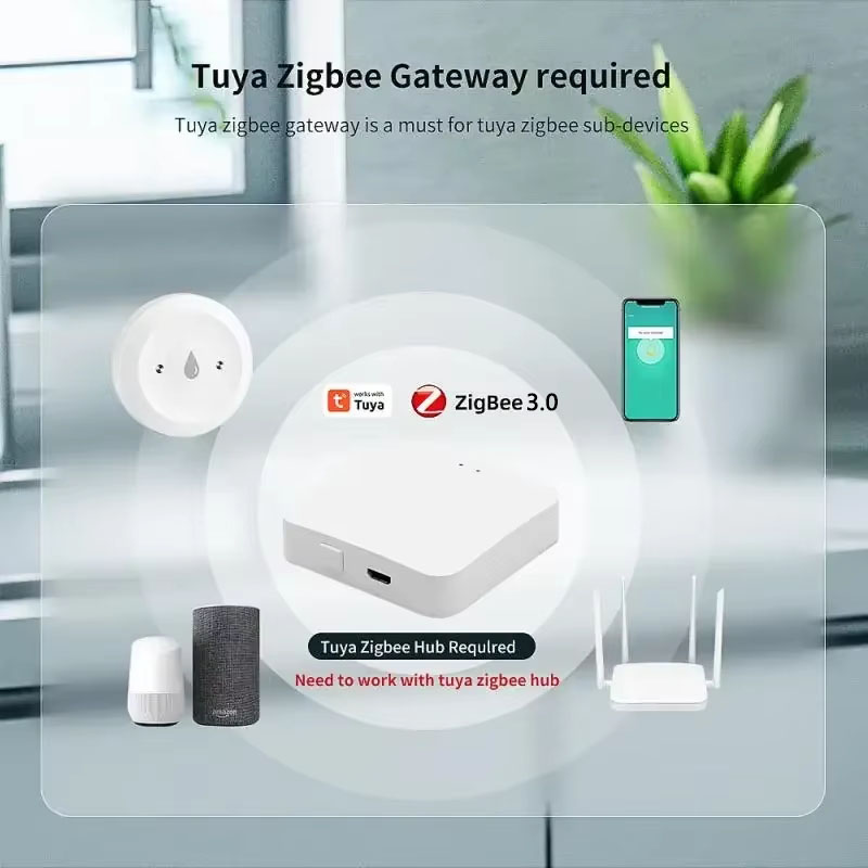 Tuya ZigBee 3.0 Waterlekdetect - Smart Home News recensie en prijs