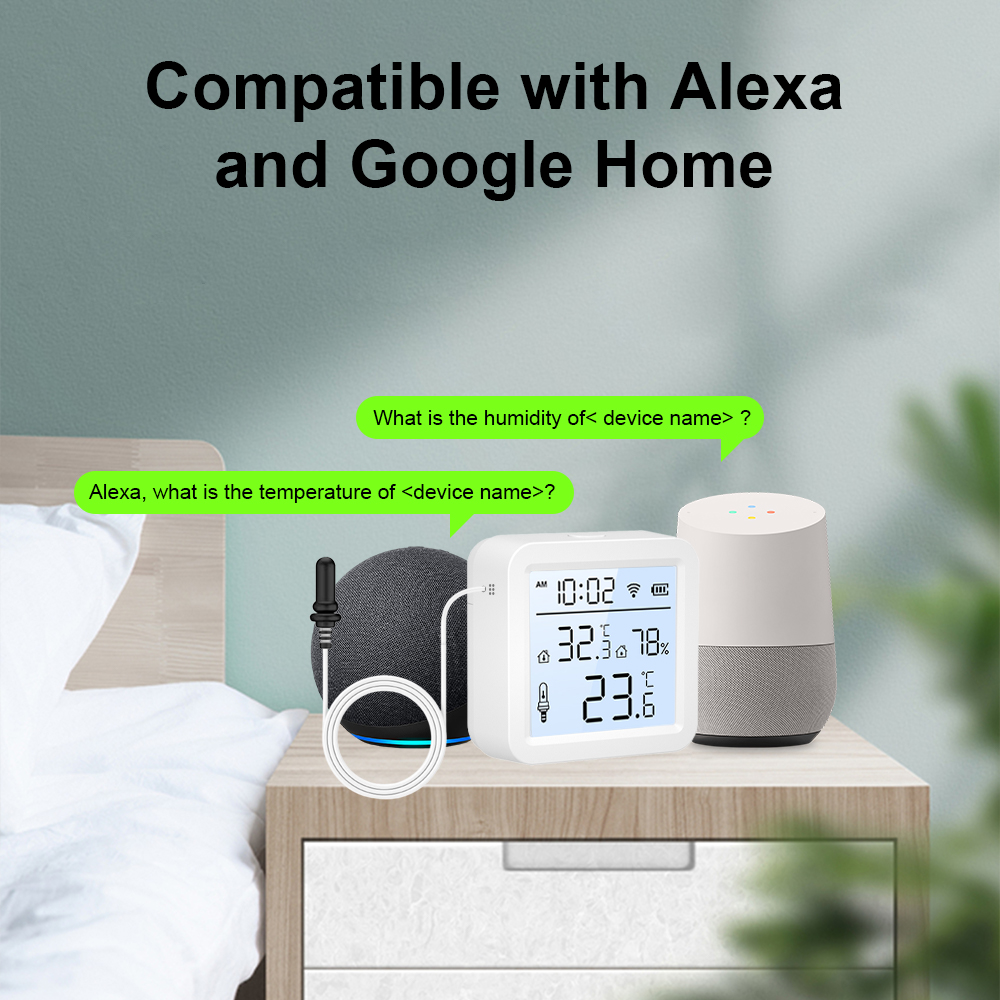 WiFi-vochtigheidstemperatuurse - Smart Home Room recensie en prijs