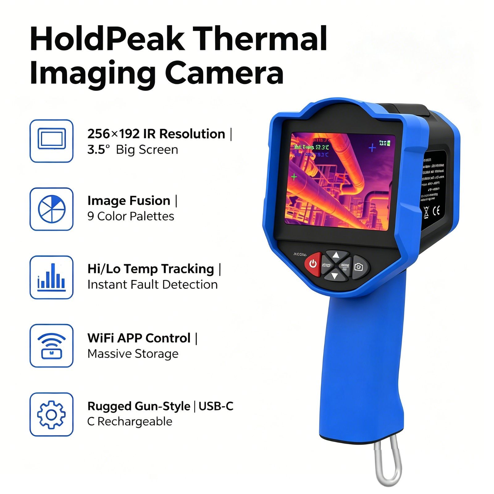 HoldPeak Thermische Beeldvormi - Smart Home Hvac recensie en prijs