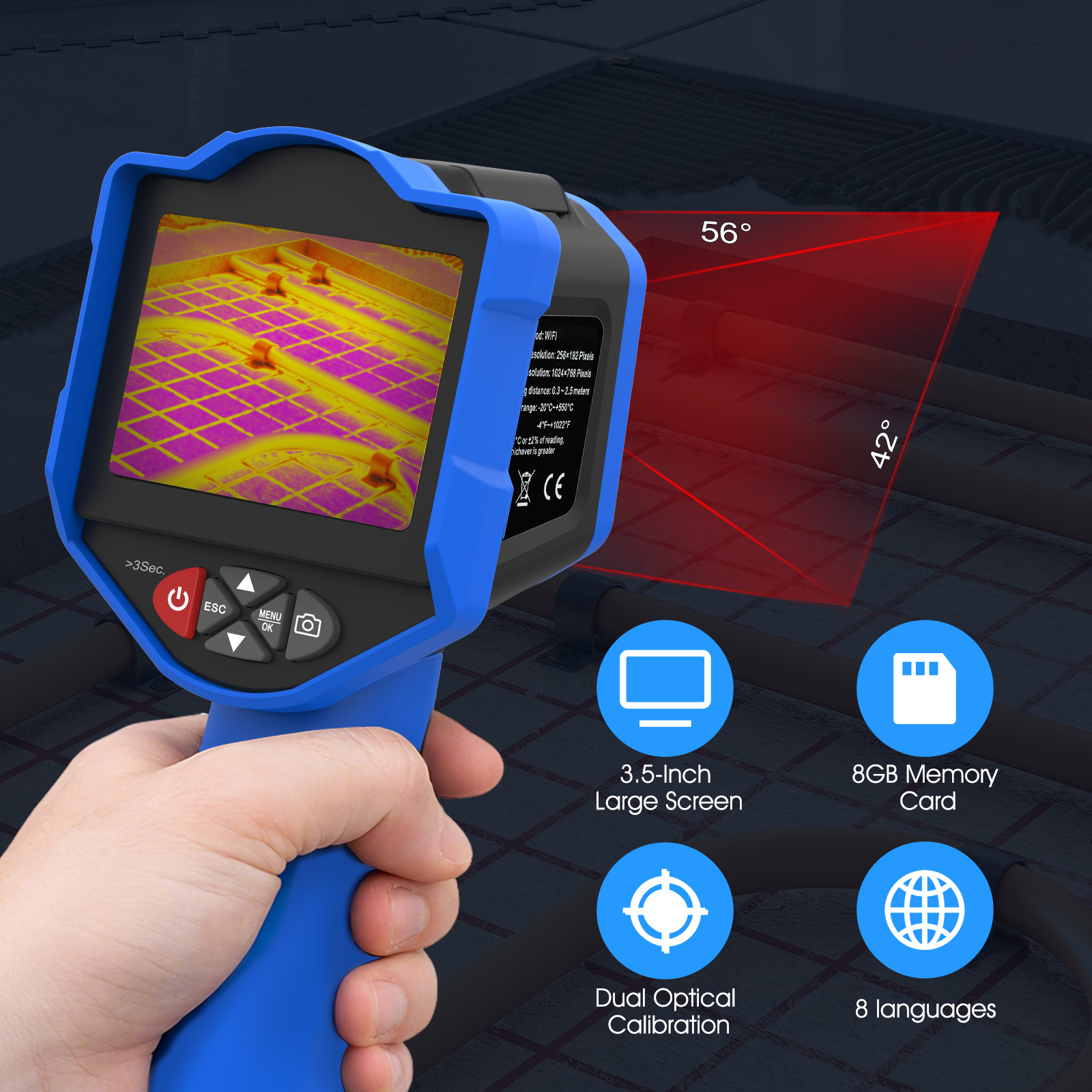 HoldPeak Thermische Beeldvormi - Smart Home Hvac recensie en prijs