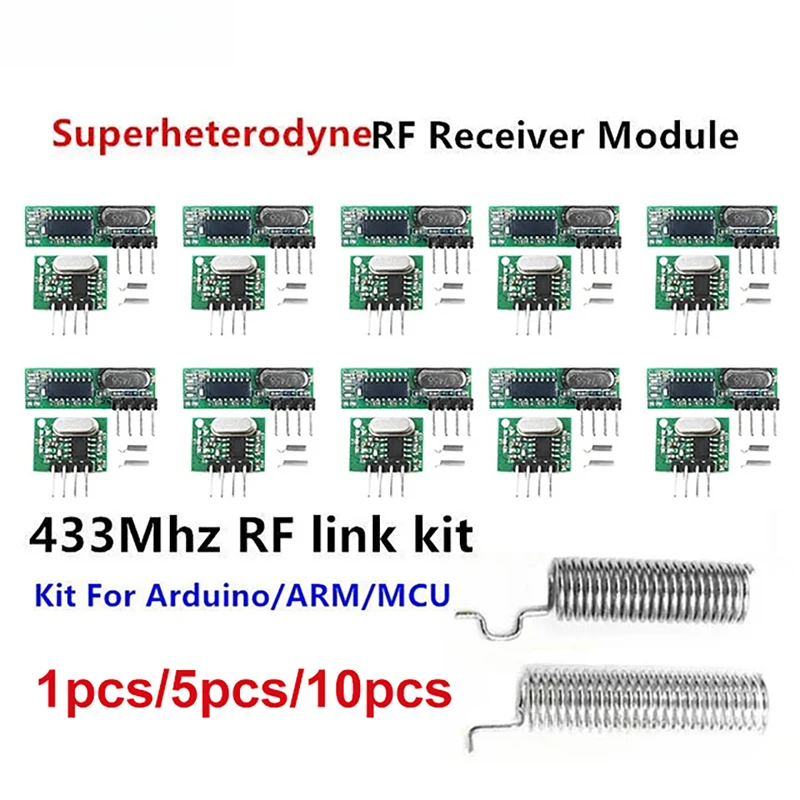 433Mhz RF zender- en ontvanger - Smart Home Arduino Project recensie en prijs