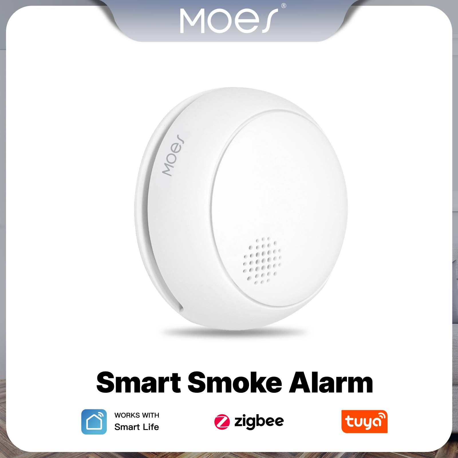 MOES ZigBee Slimme Rookmelder  - Smart Home News recensie en prijs