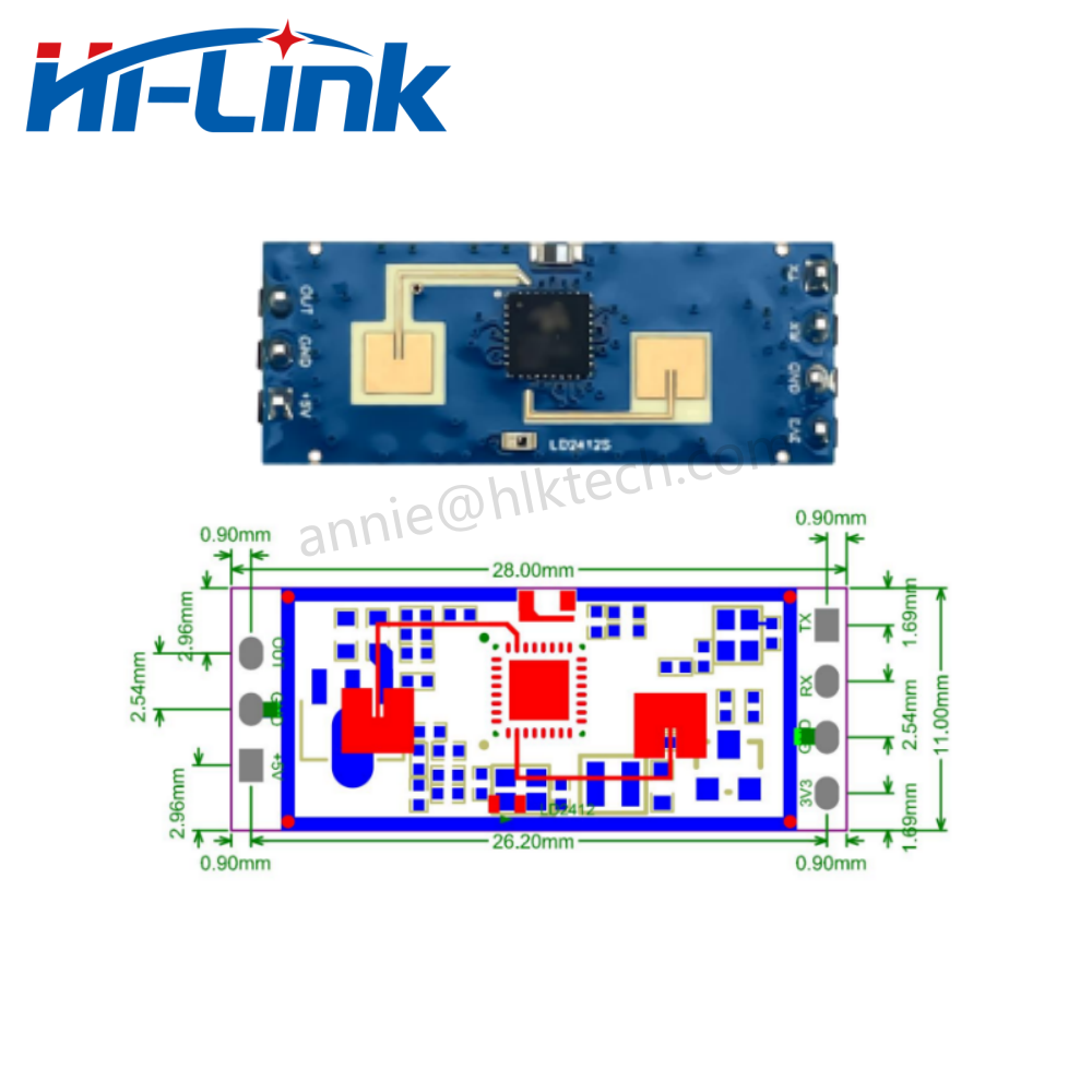 Hilink Nieuwe HLK-LD2412 24GHz - Smart Home Retrofit recensie en prijs
