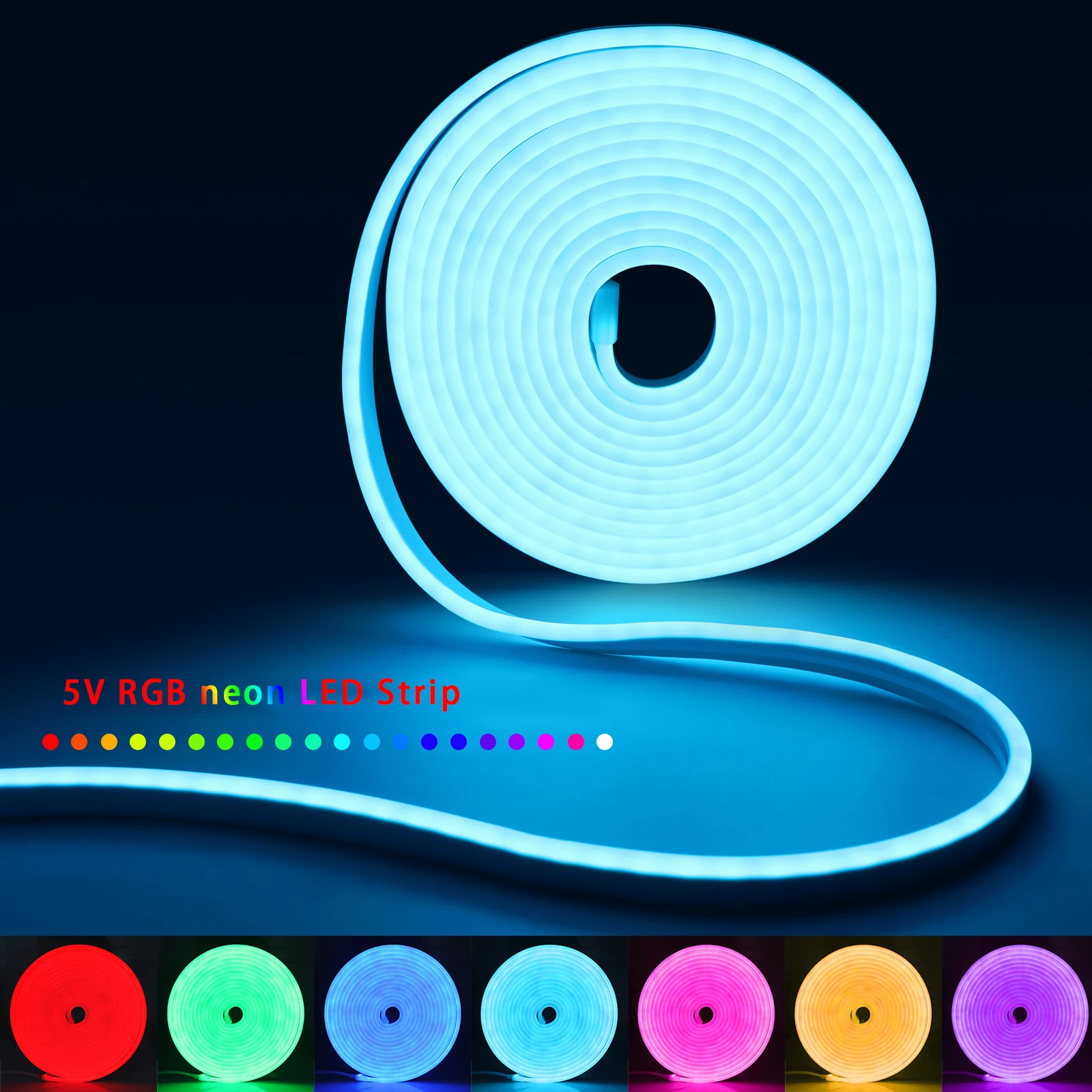 1-5m RGB LED Neon Strip Licht  - Smart Home Room recensie en prijs